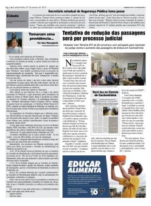 tomaram uma providencia